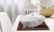 NEW 6PC Christmas Placemat Waterproof Linen Insulation Pad 5696