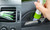 NEW 3 Piece Mini Dust Collector Car Air Conditioner Cleaner and Brush Dust Cloth Tool Cleaning Brush Kit 5716