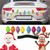 2022 Refelective Magnetic  Christmas Car Stickers-LA  9694