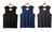 NEW Men's Seamless  double-sided themal vest 5742