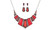 NEW   Imitation of stone resin plus oil necklace with earrings cover decoration  5754