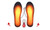 NEW USB electric heating insole washable size can be cut 5757