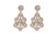 NEW Five-pointed star color personality alloy diamond earrings 5775