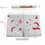 Christmas Static Window Clings Reusable Festive Window Stickers 5809