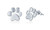 NEW Women's cute paw print earrings  5810 LA