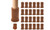 NEW 24PC double knitted thickened patchwork round bottom non-slip table and chair leg cover  5818