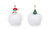 NEW Diamond studded Christmas tree snowman fur ball earrings 5821