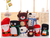 Double-sided Flannel Christmas Cartoon Blanket Christmas Creative Gifts Small quilt Travel Bed Blanket 