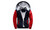 NEW Autumn and winter men's sweatshirt hooded suit padded and thickened baseball suit jacket 5824
