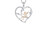 NEW Creative and unique heart shaped branch beautiful angel pendant necklace 5827