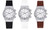 NEW  Fashionable men and women's same diamonds inlaid watches5928