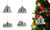Christmas penguin hanging ornaments (iron chain hanging)   5950
