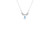 NEW Angel Wing Moon Stone Pendant Celar Claolical Necklace 5974