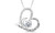 NEW Fashion Heart Shaped Clavicle Pendant Necklace 5975