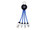 NEW Multi in one LED luminous keychain data cable 5981