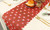 NEW Christmas decorations linen printed table flags 5989