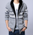 Men's Fleece Lining Hoodie Jacket Winter Warm Coat 