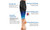 NEW Sports compression leg sleeves compression striped calf sleeves 6023
