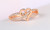 NEW Heart zircon ring 6033