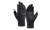 NEW 1PC Men's warm fleece riding waterproof non-slip telefingers glove with two fingers exposed for fall and winter 6036