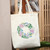 NEW-Embroidery kit for Beginners with Pattern Canvas Tote Bag 6105