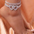 2302NEW-Rhinestone ChainAnklets Bracelet on Leg Accessories Wedding Party Fashion Jewelry6127