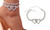 2302NEW-Rhinestone ChainAnklets Bracelet on Leg Accessories Wedding Party Fashion Jewelry6127
