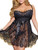 2302NEW-Lace Babydoll Mesh Chemise Sleepwear Lingerie Sexy Nightwear6135