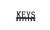 2302 NEW English letter creative keys hook 6154