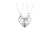 2302 NEW Pull hook heart-shaped magnetic attraction necklace 6169