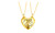 2302 NEW Pull hook heart-shaped magnetic attraction necklace 6169