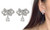 2302  NEW  Butterfly tassel earrings   6187