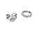 New-Opal irregular natural stone ring6145
