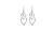 2302  NEW Leaf long tassel double twist earrings 6193