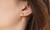 2302 NEW Creative Star Fashion Asymmetric Moon Star Earrings 6214