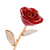 24K Gold Plated Roses Baking Varnish Artificial Flowers