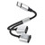2302NEW-USB A 1 male 2 female extension wire converter6256