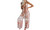 2302  NEW  Women's loose elastic sling tie-dyed printed jumpsuit 6303