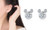 2302  NEW  Mouse head earrings 6309