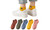 2302  NEW   5pcs-10pcs Spring and summer socks Ten color cartoon bear female socks Shallow invisible socks Breathable boat socks  6321