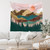 2302  NEW   Mountain tapestry room decoration wall cloth wind hanging cloth background wall 6327