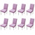 2302NEW-Thickened polar fleece check one-piece chair cover6286
