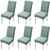 2302NEW-Thickened polar fleece check one-piece chair cover6286