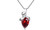 2303  Emotional heart-shaped water drop necklace   6346