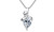 2303  Emotional heart-shaped water drop necklace   6346