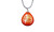 2303  Life tree water drop natural crystal semi-precious necklace 6348