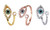 2303 NEW Devil's Eye Simple Blue Eye forefinger female ring bracelet 6369