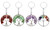 2303 NEW 7 Color Stone Natural Crystal Gravel Life Tree Key Chain Pendant Fortune Tree Key Chain Pendant6606