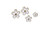 2303 NEW 8PC Car air outlet fragrance clip perfume fragrance clip cute daisy flower metal alloy air outlet decoration 6613