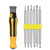 2304NEW-12-in-1 screwdriver set Special-shaped strong magnetic6543